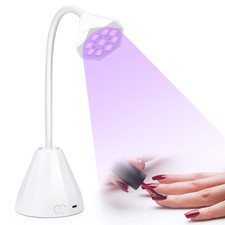 LED UV Nail Lamp Rechargeable 27W Mini UV Light for Gel X Nails Extension,Cordle