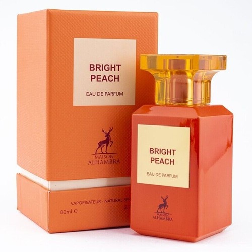 Bright Peach By Maison Alhambra EDP Eau De Parfum 100% Authentic - 80 ml - Picture 5 of 6