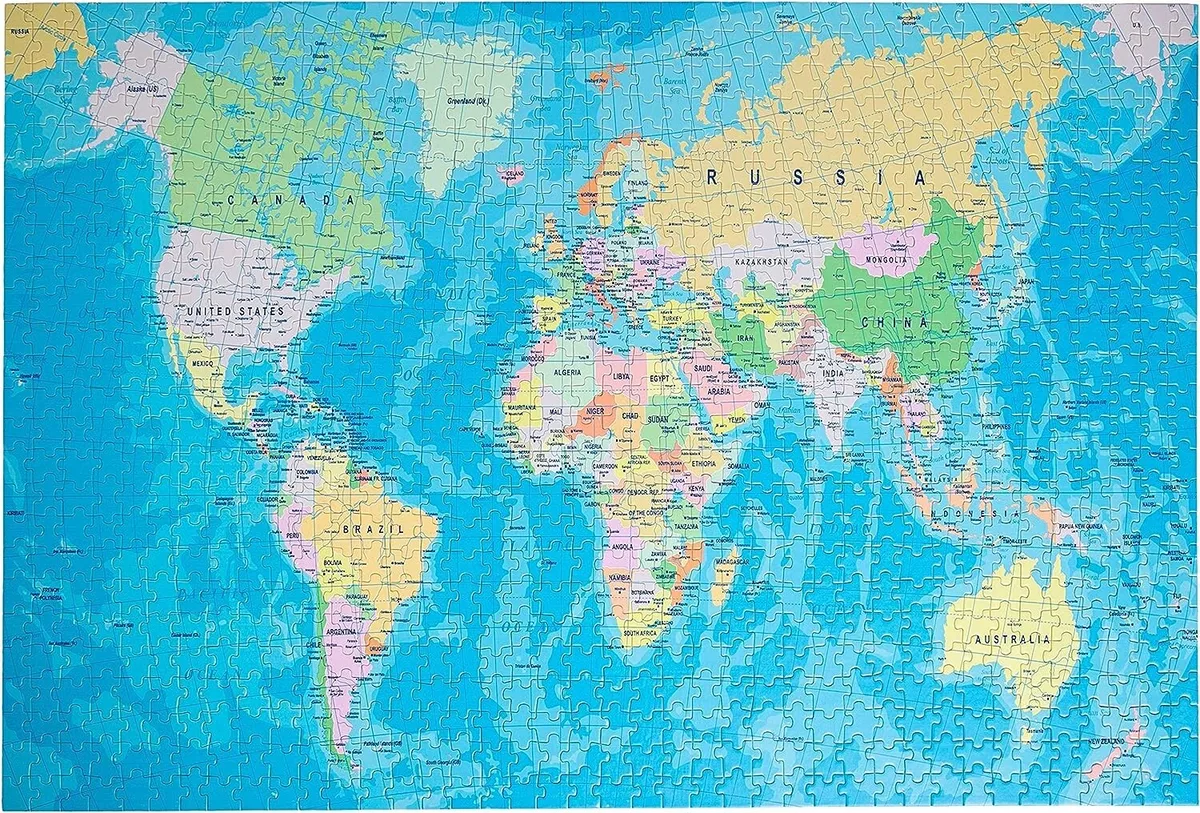 Map jigsaw puzzles deals