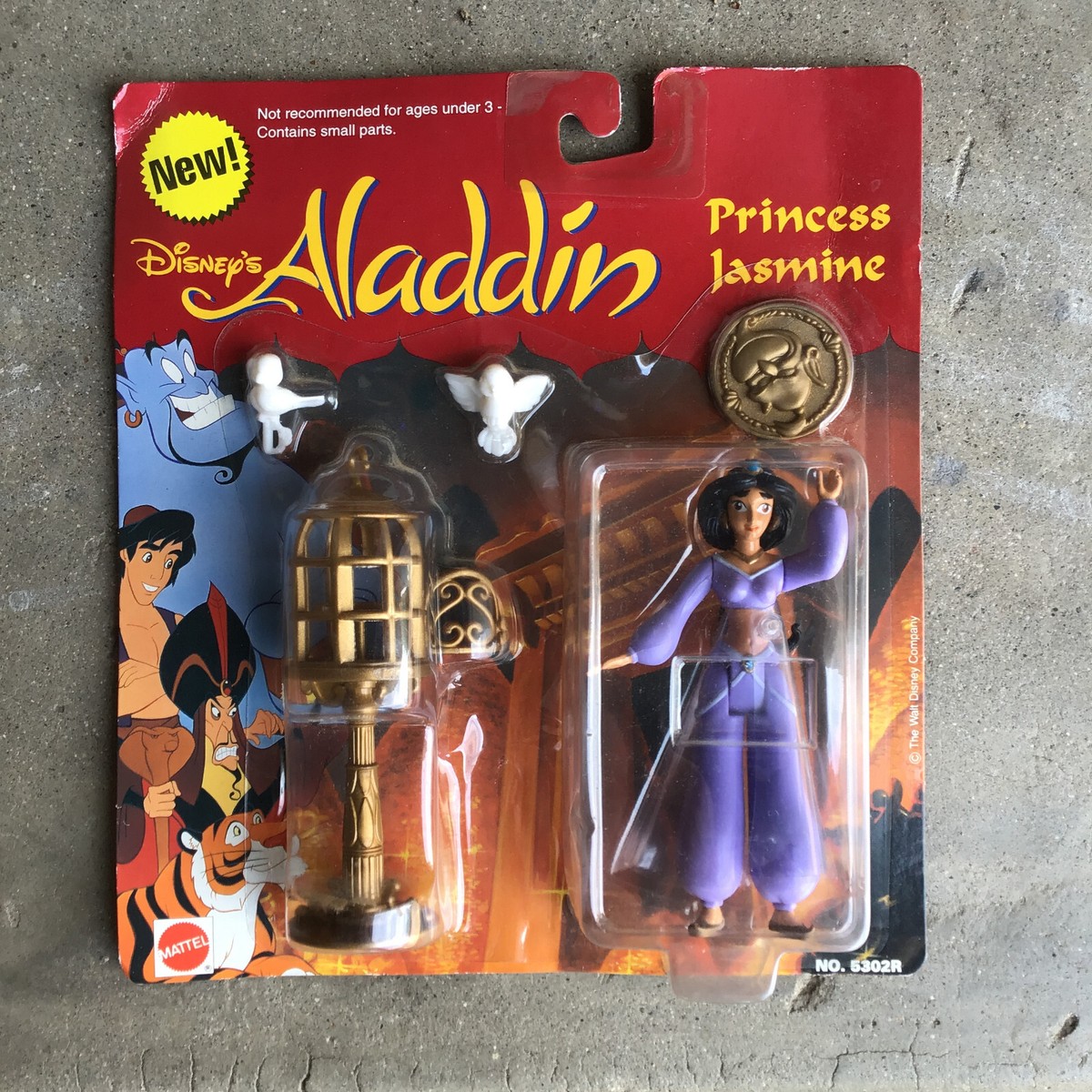 Vintage Mattel Disney Aladdin Jasmine Action Figure New in Package