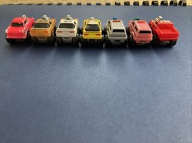 1987 Vintage Galoob Micro Machines Hot Rods Lot Of 7 Rare!!
