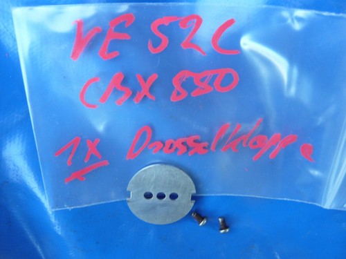 Honda  CBX 550 PC04  Vergaser Typ VE 52 C   1x Drossel Klappe Valve Carburetor