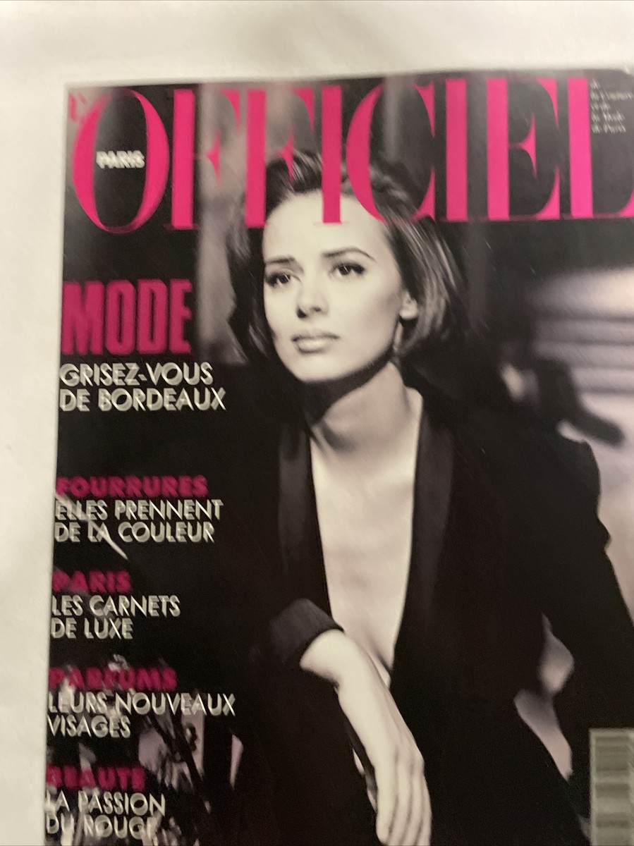 1992 October November, Officiel Magazine, Giorgio Armani (CP135
