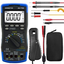 Automotive Multimeter Engine Analyzer Ac Dc Current Dwell Meter Rpm Signal Clamp