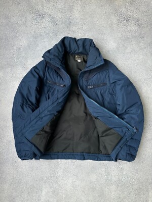 Vintage Diesel Woman Navy Down Puffer Jacket Sz M | eBay