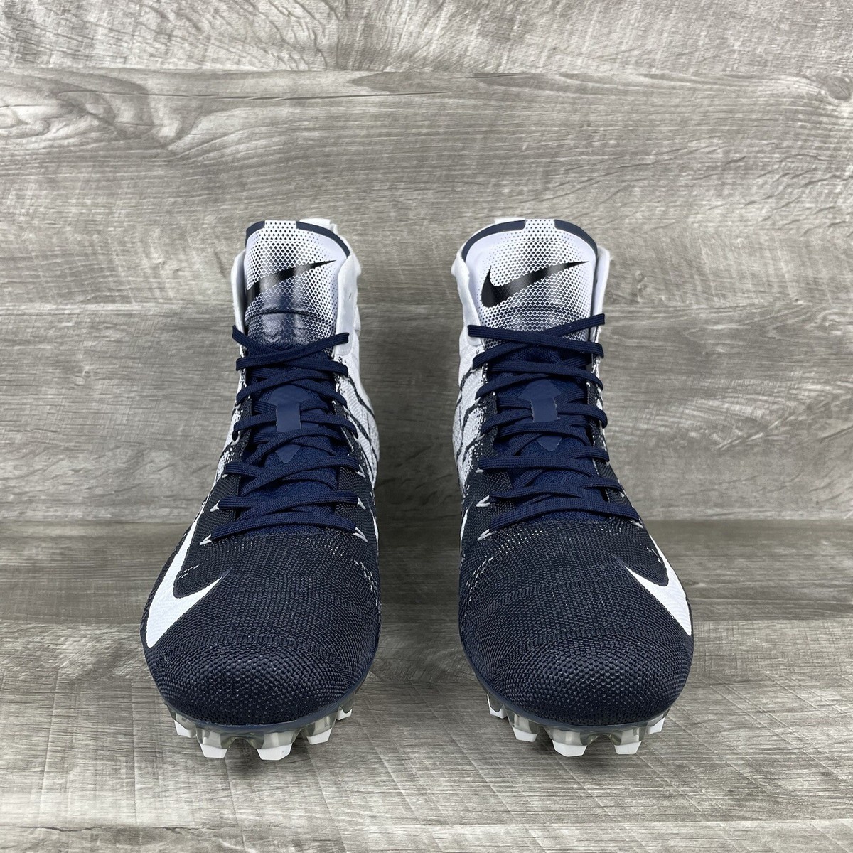 Nike Vapor Untouchable 3 Elite Flyknit Size 11.5 White Midnight Navy AO3006-101 Nike Vapor Untouchable 3 Elite Flyknit Navy White AO3006-101  main image 3