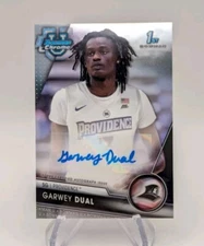 Garwin Dual 2023-24 1st Bowman U Chrome Basketball Auto #BCPA-GD Providence