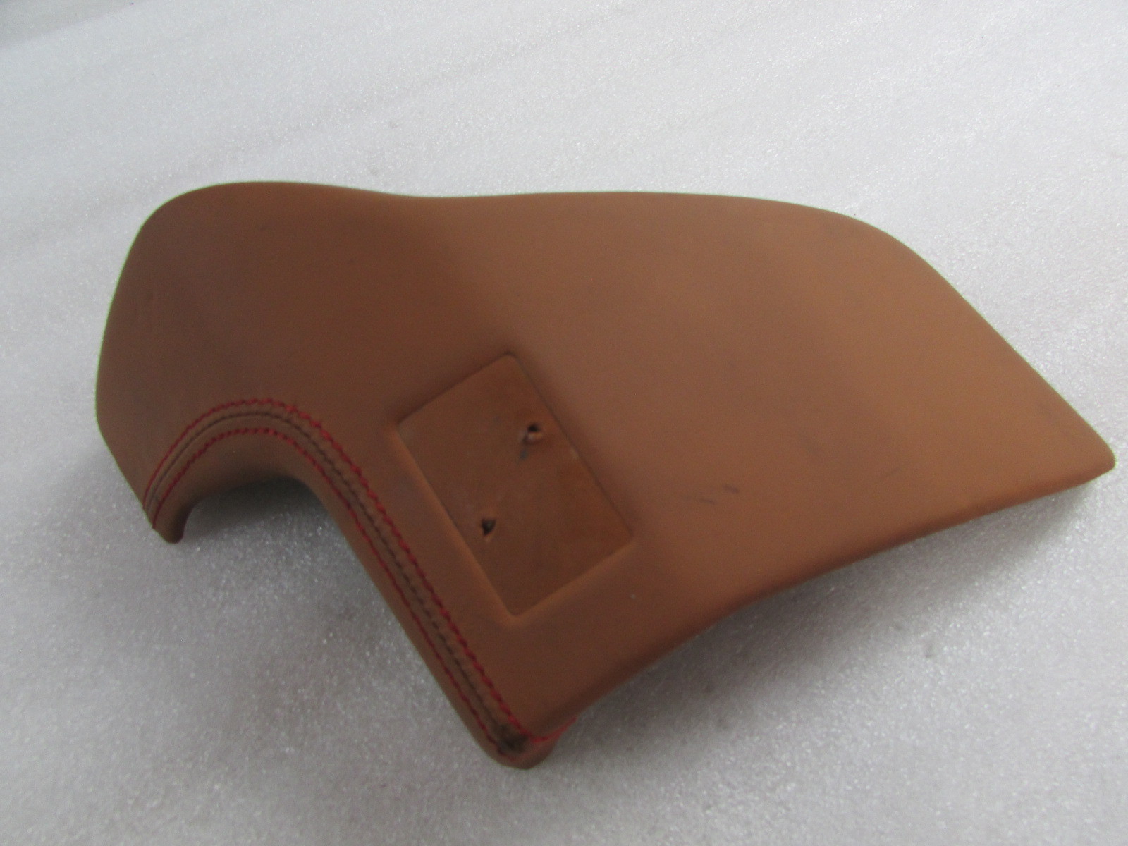 Ferrari 458 Italia, RH Right Rear Lower Glove Box Trim, Cuoio, P/N 81498724 Used