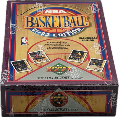 Upper Deck NBA Basketball 91-92 未開封ボックス 1991-92 Upper Deck Inaugural Edition Basketball Box | eBay