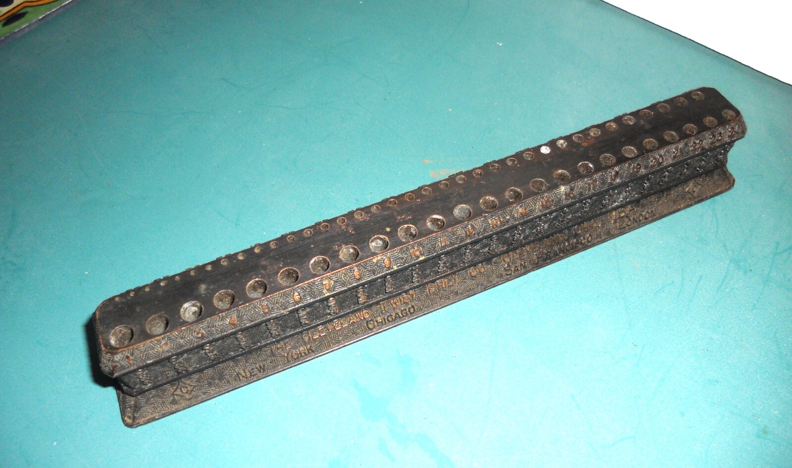 VINTAGE CLEVELAND TWIST DRILL INDEX STAND FOR NUMBER DRILLS, NICE! eBay