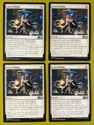Gods Willing x4 Core Set 2020 M20 4x Playset Magic the Gathering MTG 