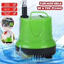Submersible Water Pump Dirty Clean Aquarium Fountain Pool Pond Fish Tank Flood
