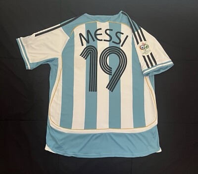 【美品】 ヴィンテージ Worldcup2006 メッシ 19番 美品】 ヴィンテージ Worldcup2006 メッシ 19番