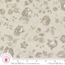 Moda RIDGEWOOD 14971 12 Taupe Beige Floral MINICK SIMPSON Quilt Fabric