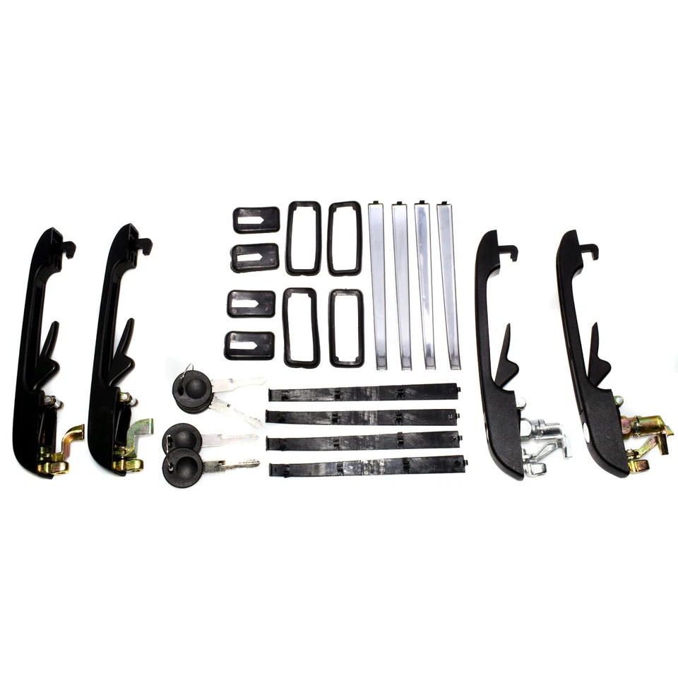 Juego de manijas de puerta exteriores para camioneta Rabbit 1985-1992 Volkswagen Golf 1980-1983 Foto 3 de 4