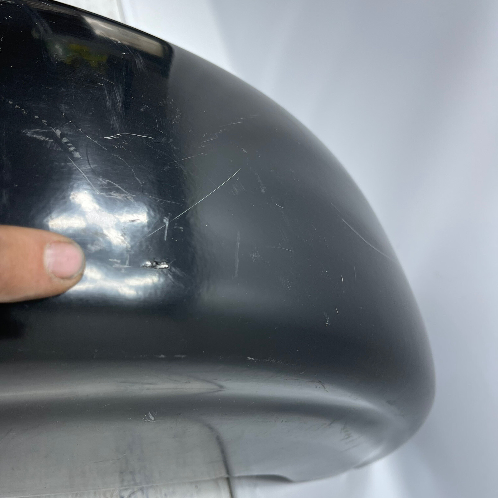 NOS ARLEN NESS 8 INCH WIDE REAR FIBERGLASS FENDER 06193 HARLEY CUSTOM