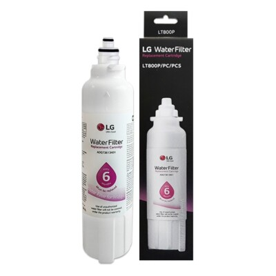 #ad #ad 1 PACK LT800P Fit LG LT800P Black Replacement Refrigerator Water Filter New USA $15.99