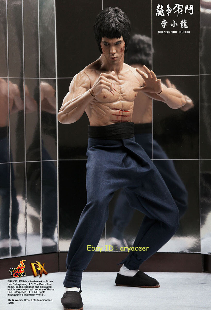 Hot Toys DX04 Enter the Dragon Bruce Le 1/6 Action Figure Model In