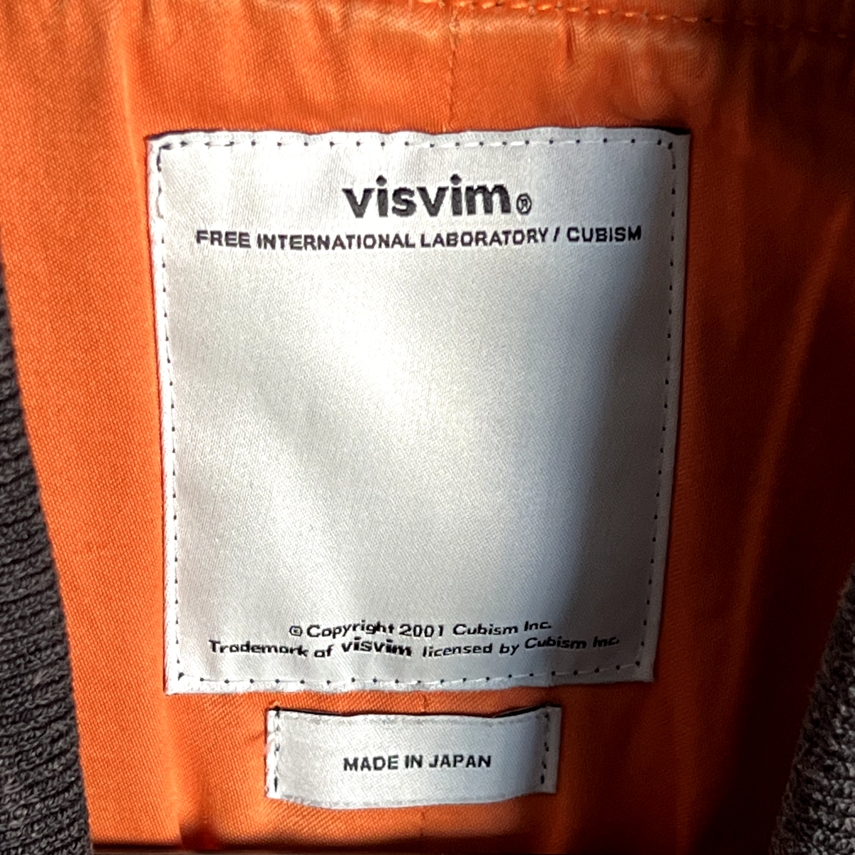 Visvim Sanjuro Kimono Down Jacket 17AW / Black mud dye / Size 2