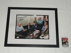 JOE BIDEN SIGNED FRAMED & MATTED 11X14 WAR ROOM PHOTO BIN LADEN JSA COA — photo 1