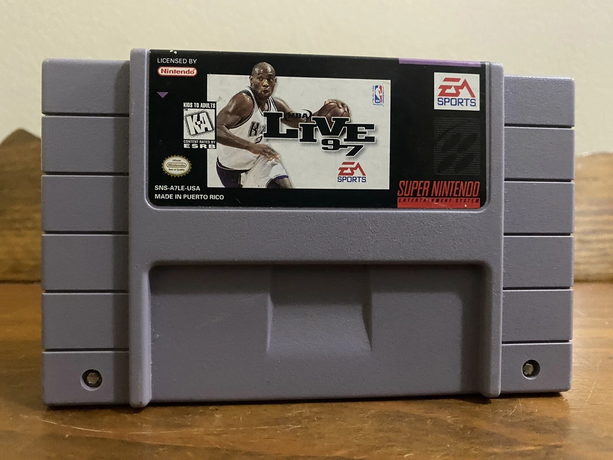 Nba live sales 97 snes