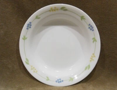*NEW Corelle SECRET GARDEN 15-oz Flat RIMMED SOUP BOWL Pasta Stew 8 1/2 Floral