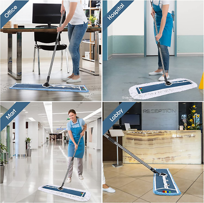36" Commercial Dust Mops For Floor Cleaning, Professional Industrial - TikTok - View #10