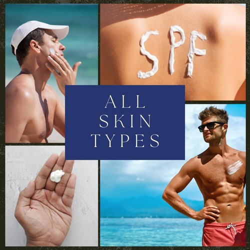 2X Sunscreen for Men SPF 50 Gel Cream Certified Organic 100 gm Tan & Skin care - Picture 5 of 7