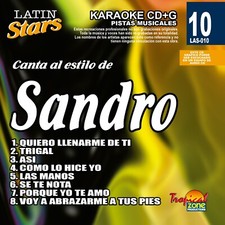 Karaoke Latin Stars 10 Sandro Vol. 1