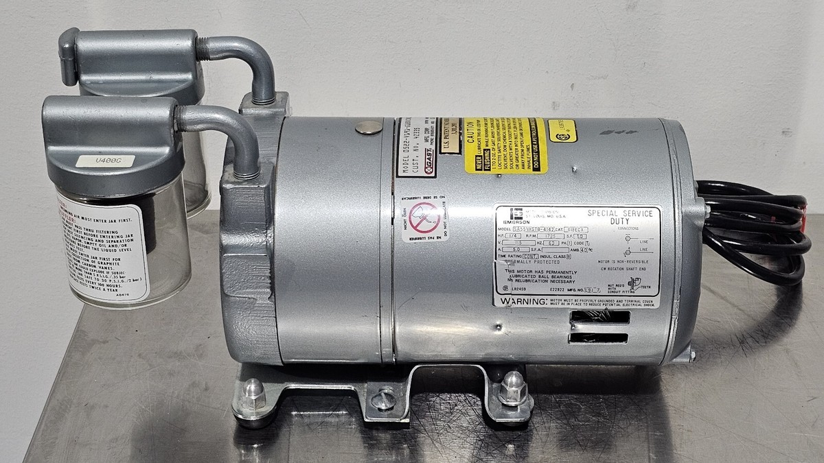 Gast 0522-V191-G18DX Vacuum Pump | eBay