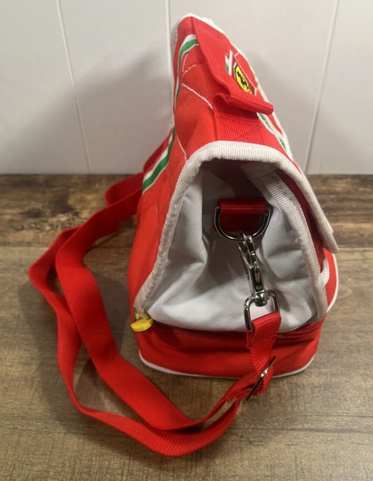 Ferrari  Bridgestone Shoulder bag 2way Red Unisex Very Rare - Image 3 of 4