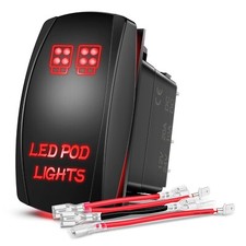 Nilight Led Pod Lights Rocker Switch Led Light Bar Switch 5pin Laser Onoff Nilight Led Pod Lights Rocker Switch Led Light Bar Switch 5pin Laser Onoff