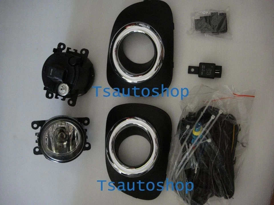 JUEGO FAROS ANTINIEBLA LUZ DEPORTIVA PARA MITSUBISHI MONTERO/PAJERO SPORT 2010-13 Foto 3 de 3