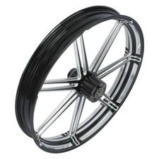 30 Front Wheel Rim Wheel Hub Single Disc Fit For Harley Touring Non Abs 97-21