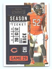 2020 Panini Contenders #81 Khalil Mack