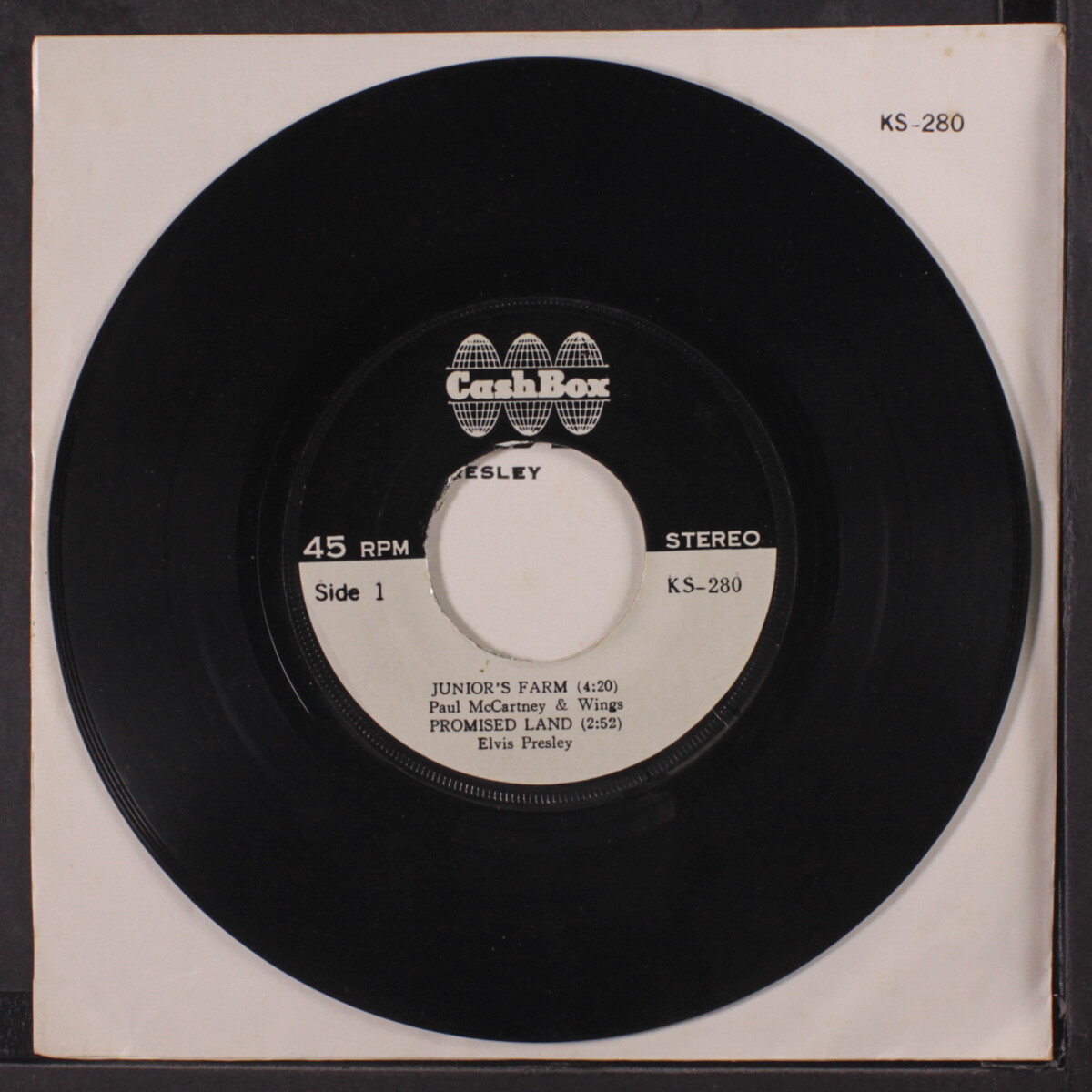 タイ7” Wings / Steppenwolf / The  Juniors Farm TKR241 sound /00080 PAUL MCCARTNEY & WINGS & VARIOUS: junior's farm +3 CASH BOX
