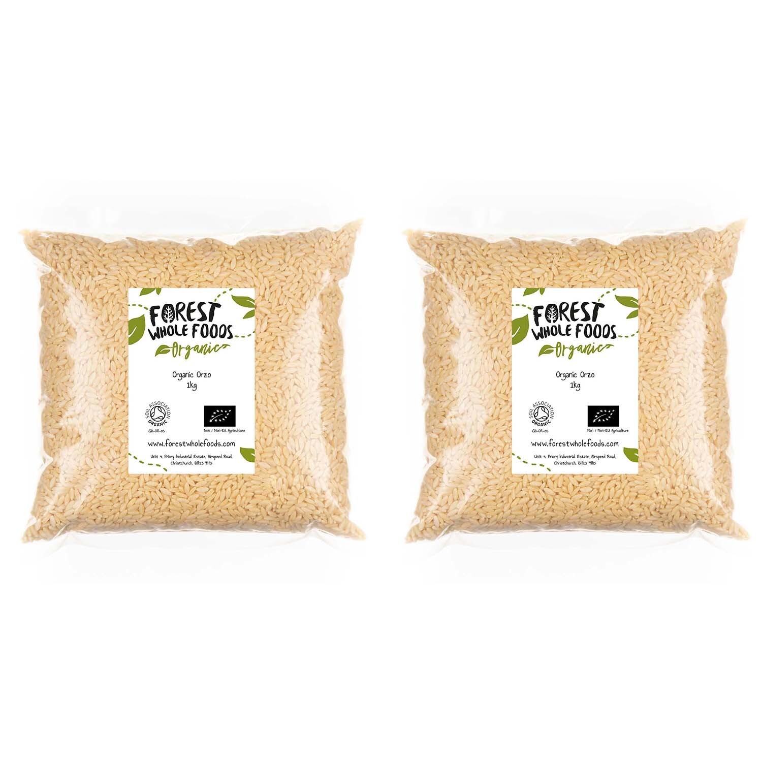 Organic Orzo 2kg - Forest Whole Foods