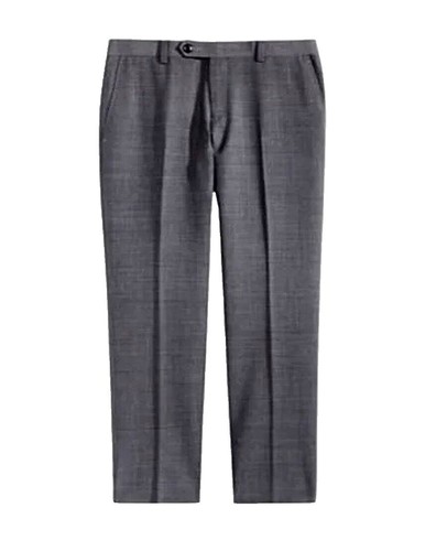 Kakinoha 柿乃葉 Dress Trousers L Gray Check