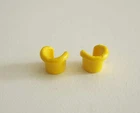 PLAYMOBIL (0506) FEET - Pair of Vintage Pirate & Middle Ages Yellow Leggings