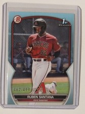 2023 Bowman Ruben Santana 1st Bowman /499