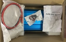 jarxioke 2000 Watt Inverter Pure Sine Wave DC 12V to 110V AC w 2 AC Charger Outl
