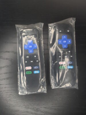 2Pack Universal  Replacement Remote Control Compatible W Roku Box