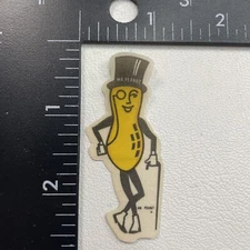 Vtg MR. PEANUT Thin Silk Patch (Adhesive Not Sticky Now-Back Falls Off) 00XT