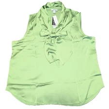 Bar III Suit Separates Blouse Green Apple Size XXL NWT