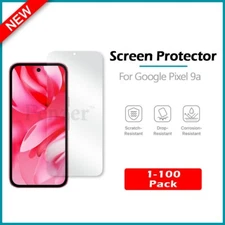 1-100 LOT LCD Ultra Clear HD Screen Protector for Android Phone Google Pixel 9a