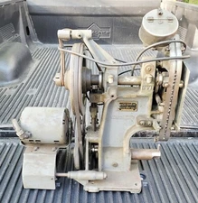 Used United Shoe Machinery USM Eyleletting Eyelet Machine Model G Leather Work 