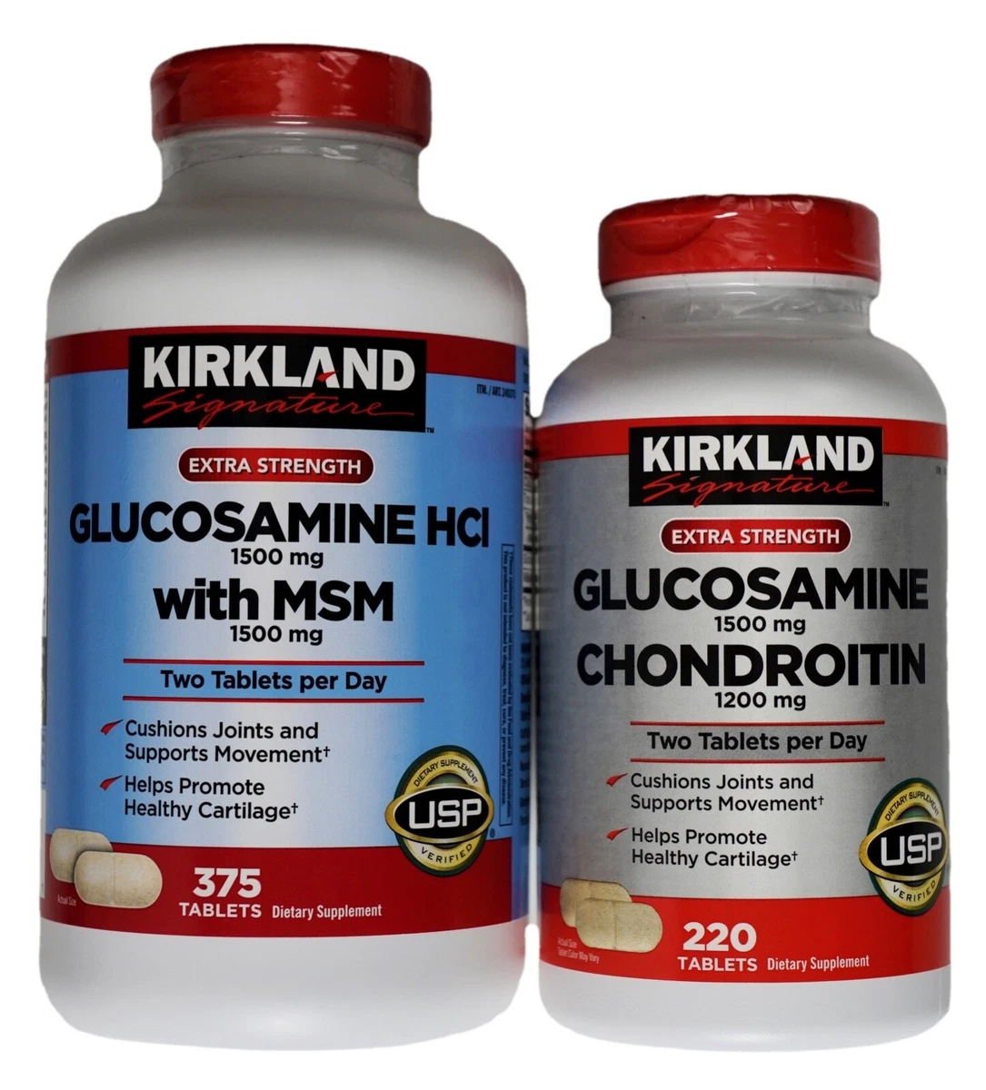 Kirkland Signature Glucosamine Chondroitin MSM 500/400/400mg 300