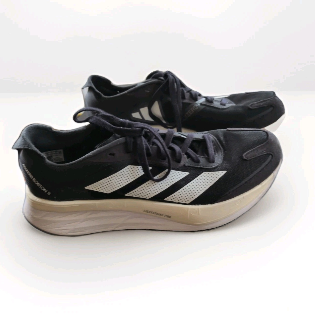 Adidas Adizero Boston 11 Black - Size 9 Women's  thumbnail 2