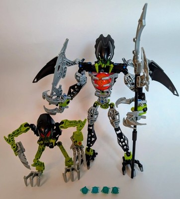 LEGO #8952 Bionicle Warriors Mutran and Vican Phantoka Makuta; 100% Complete