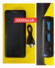 Anker A1363H11-1 PowerCore 20000Ah 2 Port Portable Charger - Black